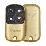 xhorse key remote 4 buttons without chip front & back