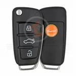 xhorse flip key remote 3 buttons without chip main