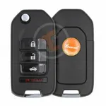 xhorse flip key remote 4 buttons without chip main