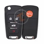 wireless flip key remote 4 buttons main