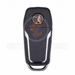 wireless flip key remote 4 buttons back