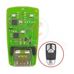 xhorse audi mlb smart key pcb shell 3 buttons 2016 2021 1