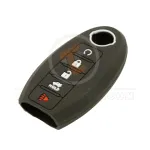 nissan smart remote key 5 buttons suv silicone case side