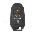 TL40663 Peugeot 3 Buttons (Trunk) Smart Key Shell HU83 Blade Aftermarket Brand 2