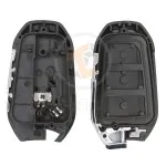 TL40664 Peugeot 3 Buttons (Light) Smart Key Shell HU83 Blade Aftermarket 4