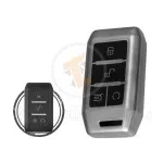 TPU Key Cover Case For BYD Qin EV E2 Yuan 535 E1 E3 Remote Key 4 Button BLACK Metal Color gallery min
