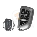 TPU Key Fob Cover Case For Cadillac CT4 CT5 Smart Key Remote 5 Button BLACK Metal Color gallery min