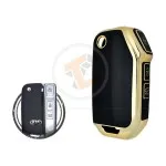 KIA Sportage Cerato Cadenza Flip Key Remote 3 Button BLACK GOLD Color gallery min