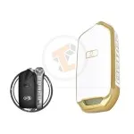 TPU Key Cover Case For 2023 KIA Stinger Smart Key Remote 6 1 Button WHITE GOLD Color 95440 J6610 gallery min