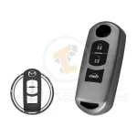 TPU Key Fob Cover Case For Mazda 3 6 CX 5 CX 9 Smart Key Remote 3 Button BLACK Metal Color gallery min