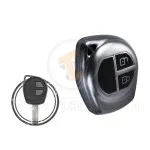 TPU Key Fob Cover Case For Suzuki Swift Ignis Ciaz Jimny Remote Head Key 2 Button BLACK Metal Color gallery min