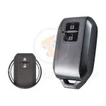 TPU Key Fob Cover Case For Suzuki Swift Smart Key Remote 2 Button BLACK Metal Color gallery min