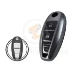 TPU Key Fob Cover Case For Suzuki Vitara Baleno Smart Key Remote 2 Button BLACK Metal Color gallery min