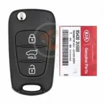 genuine kia sportage key 3 buttons details