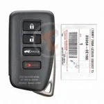 RX350 RX450 smart key remote 4 buttons details