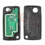 flip key remote 2 buttons cover with board