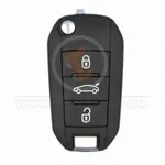 flip key remote 3 buttons front