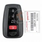 prius prime 2017 2019 4 buttons details