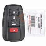 corolla hybrid 2019 2020 remote 4 buttons details