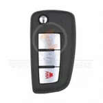 rogue flip key remote 3 buttons front