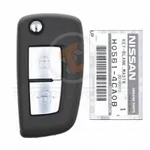 X Trail flip key remote 2 buttons details