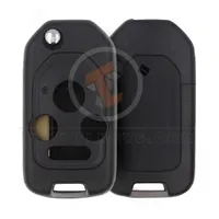 honda accord civic pilot 2003 2013 modified flip key remote shell 3+1 buttons aftermarket 34855 main - thumbnail