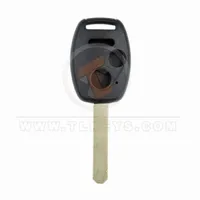 honda 2003 2014 head remote key shell 2+1 buttons hon66 main 33389 - thumbnail