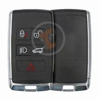 Land Rover Range Rover LR2 LR4 Jaguar Upgraded Smart Key Remote Shell 5 Buttons FOB with logo Aftermarket main 33036 - thumbnail