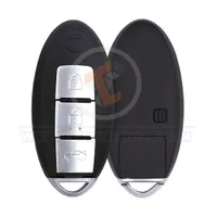 nissan smart key remote shell 3buttons without side lock aftermarket 34939 main - thumbnail