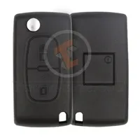 peugeot all model 2003 2016 flip key remote shell 2buttons 34948 main - thumbnail