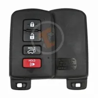 Toyota 2013 2017 US 4 Buttons Smart Key Remote Shell Aftermarket main 25207 - thumbnail