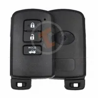 Toyota Auris Camry Corolla 2011 2020 Smart Key Remote Shell 3 Buttons Small Trunk Aftermarket main 33966 - thumbnail