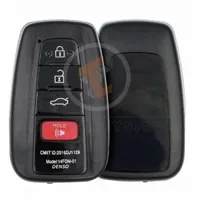 Toyota Avalon Camry CH R Prius Corolla RAV4 Series 2018 2020 Smart Key Remote Shell 4 Buttons Aftermarket USA main 34105 - thumbnail