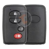 toyota smart key remote shell 4buttons suv trunk aftermarket main 34995 - thumbnail