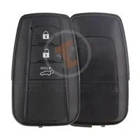 toyota smart key shell 3buttons suv trunk with matt painted aftermarket main 34981 - thumbnail