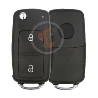 volkswagen flip key remote shell 2buttons aftermarket main 34975 - thumbnail