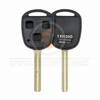 lexus 1997 2001 head key remote shell Long blade 3 buttons main 24044 - thumbnail