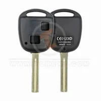 Lexus 2006 2011 Head Key Remote Shell 2 Buttons with Short Profile Aftermarket main 25128 - thumbnail
