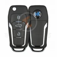 keydiy kd smart flip key remote 3 buttons ford type zb12 main 33654 - thumbnail