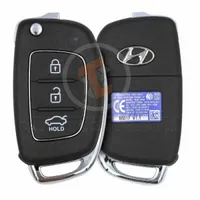 hyundai Accent Verna SB11 2011 2013 2013 2014 2015 2016 2017 2018 flip remote key oem main - thumbnail