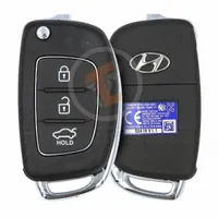 hyundai Accent 2017 2018 flip remote key oem main - thumbnail