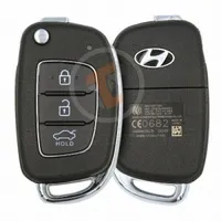 hyundai Elantra Accent 2016 2017 2018 2019 flip remote key oem main - thumbnail