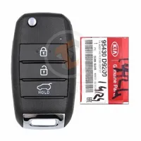 kia Sportage 2016 2017 2018 2019 flip remote oem with part number - thumbnail