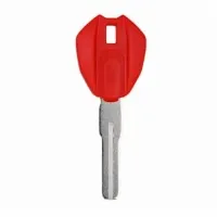 Ducati Motorcycle Blank Key Color Red - D5 Battery Type CR2025 - thumbnail