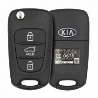 genuine kia sportage key 3 buttons item - thumbnail