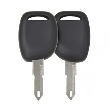 Renault 1996-2002 Transponder Key Shell NE72 Blade Buttons 2 - thumbnail