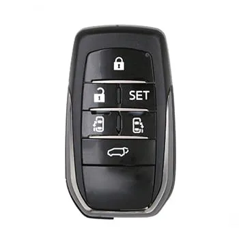 Toyota 2016-2022 Smart Key Remote Shell 6 Buttons Battery Type CR2025