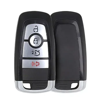 Ford Smart Key Remote Shell 3+1 Buttons Sedan Trun Remote Type FBS4 - thumbnail