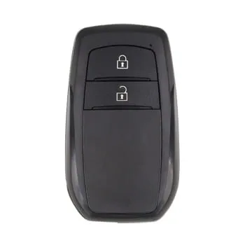 Toyota Smart Key Shell 2 Buttons Aftermarket Battery Type CR2025