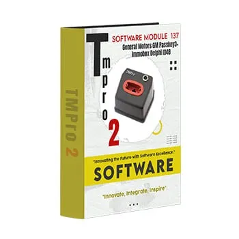 Tmpro 2 Tmpro 2 Software module 137 – General Motors GM Passkey3+ Buttons 2